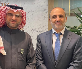 Jaffar Al-Jamri Chief Eexecutive Officer of Bin Yousif Group for Arbitration and Legal Advocacy Received a Visit From An Official of Gulf Commercial Bank