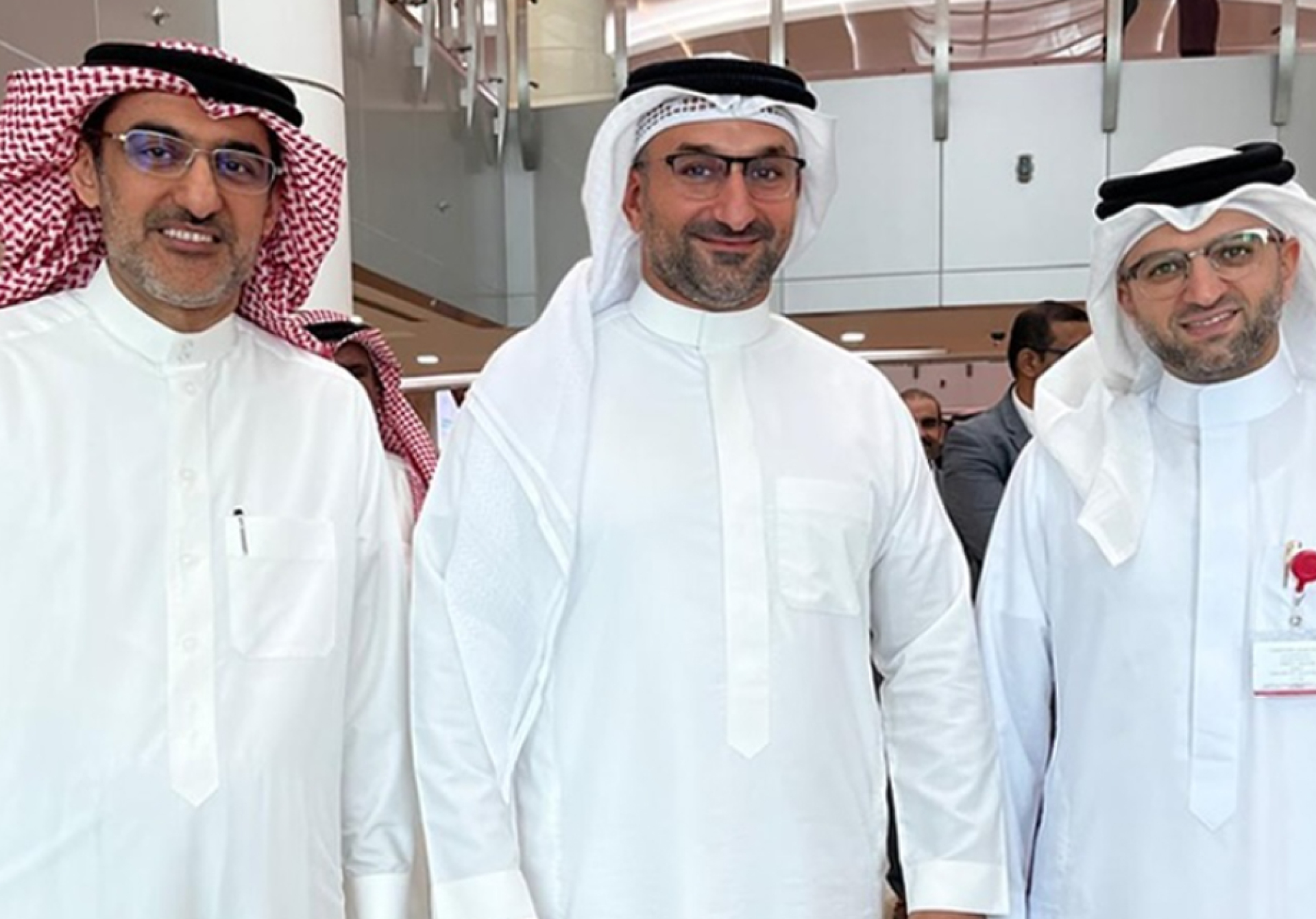 Legal Arbitrator Jaffer Al-Jamri, President of Bin Yousif Legal Group, in a cordial meeting with H.E. Mr. Abdullah bin Adel Fakhro, Minister of Industry and Commerce