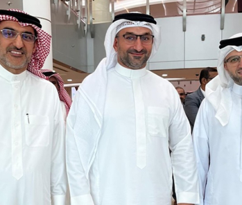 Legal Arbitrator Jaffer Al-Jamri, President of Bin Yousif Legal Group, in a cordial meeting with H.E. Mr. Abdullah bin Adel Fakhro, Minister of Industry and Commerce